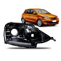 Carcaça farol preta etios 2012 a 2021 Carcaça farol preta etios 2012 a 2021