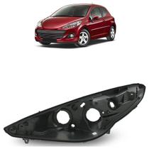 Carcaça Farol Principal 207 2007 2008 2009 2010 2011 2012 2013 2014 Carcaça Preta