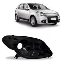 Carcaça Farol Principal Sandero 2007 2008 09 A 2011 Direito