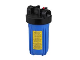 Carcaça Filtro Bbi Big Blue 10X4,5 Alta Vazão 1.1/2 Pol Carcaça Filtro Bbi Big Blue 10X4,5 Alta Vazão 1.1/2 Pol