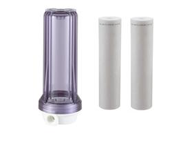 Carcaça filtro com 2 refil de Polipropileno 9.3/4" - AP 230 Carcaça filtro com 2 refil de Polipropileno 9.3/4" - AP 230