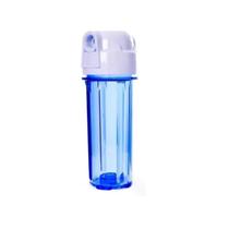 Carcaça Filtro De Água 10 3/4' Azul - Rosca 3/4 - Luloblock