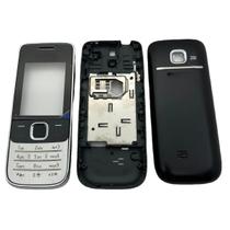 Carcaça Nokia 2730 Preta Completa Carcaça Nokia 2730 Preta Completa