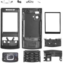 Carcaça Nokia 6500 Preta Completa Carcaça Nokia 6500 Preta Completa