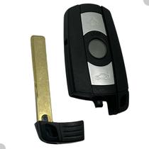 Carcaça Oca BMW 3 Botões Capa Chave Canivete Presença Alarme 325i E38 E39 E46 M5 X1 X3 X5 X6 Z3 Z4