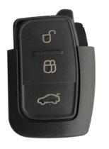 Carcaça P/ Controle Alarme Ford Fiesta / Focus mod. Canivete 3 Botões