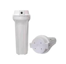 Carcaça Para Filtro 9''3/4 Branca - Rosca Metálica 3/4 Carcaça Para Filtro 9''3/4 Branca - Rosca Metálica 3/4