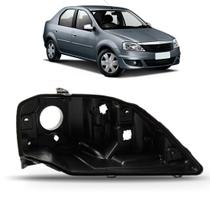 Carcaça reparo de farol logan 2009 2010 2011 2012 2013