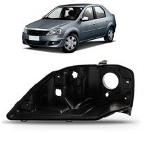 Carcaça reparo de farol logan 2009 2010 2011 2012 2013