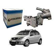 Carcaça Termostatica Aluminio C3 1.4 2007 A 2012