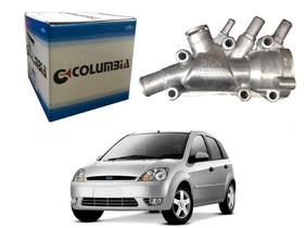 Carcaça termostatica aluminio columbia ford fiesta 1.0 1.6 2003 a 2006