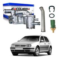 Carcaça Termostática Aluminio Golf 1.6 8v 2003 A 2006