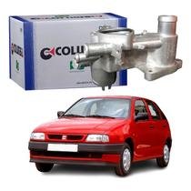 Carcaça Termostatica Aluminio Ibiza 1.0 16v 2000 A 2003 Carcaça Termostatica Aluminio Ibiza 1.0 16v 2000 A 2003