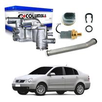 Carcaça Termostática Alumínio Polo Sedan 1.6 8v 2003 A 2006