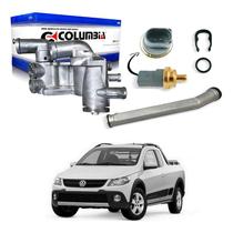 Carcaça Termostática Alumínio Saveiro Cross 1.6 2009 A 2013 Carcaça Termostática Alumínio Saveiro Cross 1.6 2009 A 2013