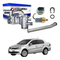 Carcaça Termostática Alumínio Voyage 1.0 1.6 8v 2013 A 2016