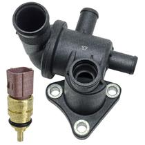 Carcaca Termostato C/Plug - Atos 1.0 12V 2000 A 2001 / Atos Prime 1.0 12V 2002 A 2004 / Picanto 1.0 12V 2005 A 2012 / Picanto 1.1 12V 2005 A 2012 - 43