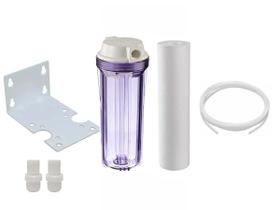 Carcaça Transparente 10 Com Suporte E Polipropileno 5 Micras