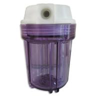 Carcaça Transparente de 5" De Altura - Conexão 1/4"