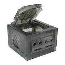 Carcaça Transparente Preta Hzxkqmil para GameCube DOL-001