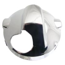 Carcaça Traseira Farol Cb500 Cromada Carcaça Traseira Farol Cb500 Cromada