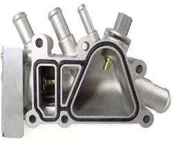 Carcaça valvula termo fiesta ka courier rocam 02/ (gas) aluminio curvada hvr66006