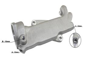 Carcaça Válvula Termostática Astra Kadett Omega 52257288