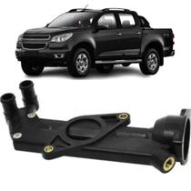 Carcaça Válvula Termostática C/Furo - S10 2009 A 2017 - 23077