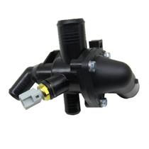 Carcaça Válvula Termostática Com Sensor De Temperatura ( Transit 2012 E 2013 2.2 ) - Paralela - BK3Q8A586ABX Carcaça Válvula Termostática Com Sensor De Temperatura ( Transit 2012 E 2013 2.2 ) - Paralela - BK3Q8A586ABX