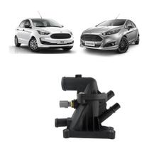 Carcaca Valvula Termostatica Completa ( Ford Ka 2014 A 2021 1.0 3CC ) ( New Fiesta 2017 A 2018 1.0 Ecoboost Automatico Gasolina ) - Marca: Original -