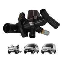 Carcaça Valvula Termostatica Completa Ford Transit 2.2 Imp.-BK3Q8A586ABX