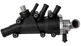 Carcaça valvula termostatica flex ka fiesta ecosport focus 1.6 reta aluminimo/ plastico mq0542