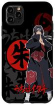 Carcasa para iPhone 11 Pro Max Naruto Shippuden Itachi y Símbolos Carcasa para iPhone 11 Pro Max Naruto Shippuden Itachi y Símbolos