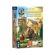 Carcassonne Exp 2 - Construtores e Comerciantes Nova Edição Carcassonne Exp 2 - Construtores e Comerciantes Nova Edição