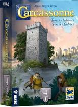 Carcassonne Expansão 4 Torres e Ladrões - Jogo de Tabuleiro Carcassonne Expansão 4 Torres e Ladrões - Jogo de Tabuleiro