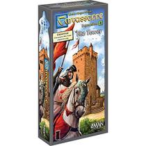 Carcassonne O Jogo de Tabuleiro da Torre EXPANSÃO 4 de Jogos de Tabuleiro em Família Jogo de tabuleiro para adultos e familiares Estratégia Board Game Jogo de tabuleiro de aventura medieval 2-6 de jogadores Feito por Z-Man Games