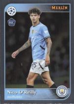 Card colecionável de futebol Rookie Nico O'Reilly 2024-25 Card colecionável de futebol Rookie Nico O'Reilly 2024-25