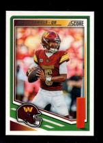Card colecionável Score 2025 Jayden Daniels NMMT Commanders Card colecionável Score 2025 Jayden Daniels NMMT Commanders
