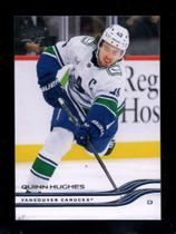 Card colecionável Upper Deck 2025-26 Quinn Hughes Canucks 177 Card colecionável Upper Deck 2025-26 Quinn Hughes Canucks 177