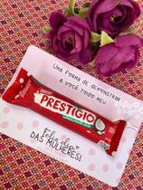 card com chocolate prestigio dia da mulher gabylu - gabylu personalizados