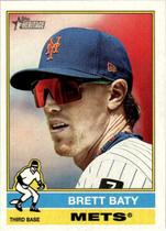 Card de Baseball 2025 Heritage High Numbers 532 Brett Baty Mets Card de Baseball 2025 Heritage High Numbers 532 Brett Baty Mets