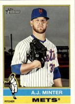 Card de Beisebol 2025 Topps Heritage A.J. Minter Mets