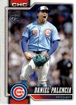 Card de beisebol Daniel Palencia Cubs 2026 Topps 158 Card de beisebol Daniel Palencia Cubs 2026 Topps 158