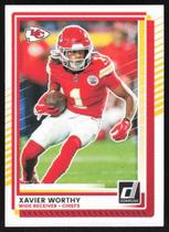 Card de Futebol Donruss 2025 170 Xavier Worthy Chiefs