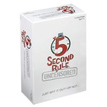 Card Game 5 Second Rule sem censura para Game Night 17 anos ou mais Card Game 5 Second Rule sem censura para Game Night 17 anos ou mais