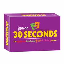 Card Game Junior 30 Seconds Fast Talking para crianças e familiares