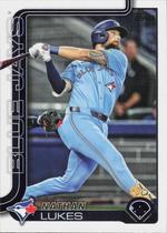 Card Nathan Lukes 2025 Topps Series 2 Blue Jays Card Nathan Lukes 2025 Topps Series 2 Blue Jays