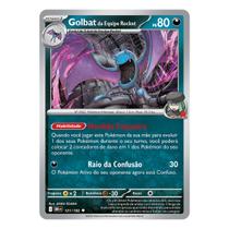Card pokemon golbat da equipe rocket (121/182) rivais predestinados