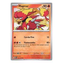 Card pokemon magmar (126/165) coleção 151