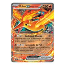Card pokemon moltres ex da equipe rocket (031/182) rivais predestinados